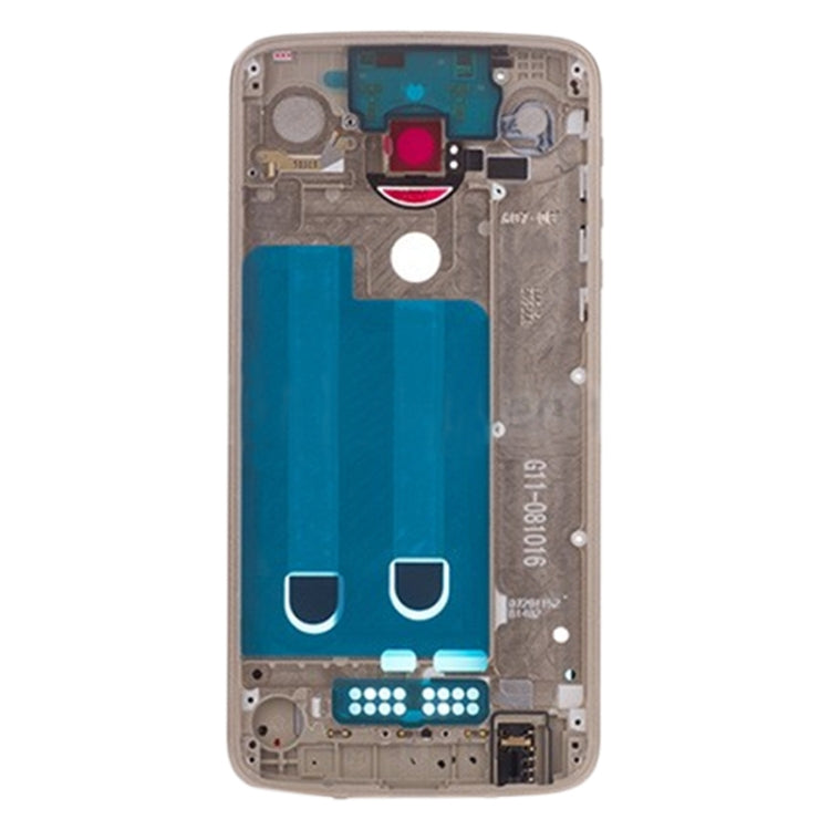 Middle Frame Bezel Plate for Motorola Moto Z Play XT1635(Gold) - Frame Bezel Plate by PMC Jewellery | Online Shopping South Africa | PMC Jewellery