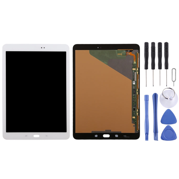 Original Super AMOLED LCD Screen for Galaxy Tab S2 9.7 / T815 / T810 / T813 with Digitizer Full Assembly (White) - LCD Screen by PMC Jewellery | Online Shopping South Africa | PMC Jewellery