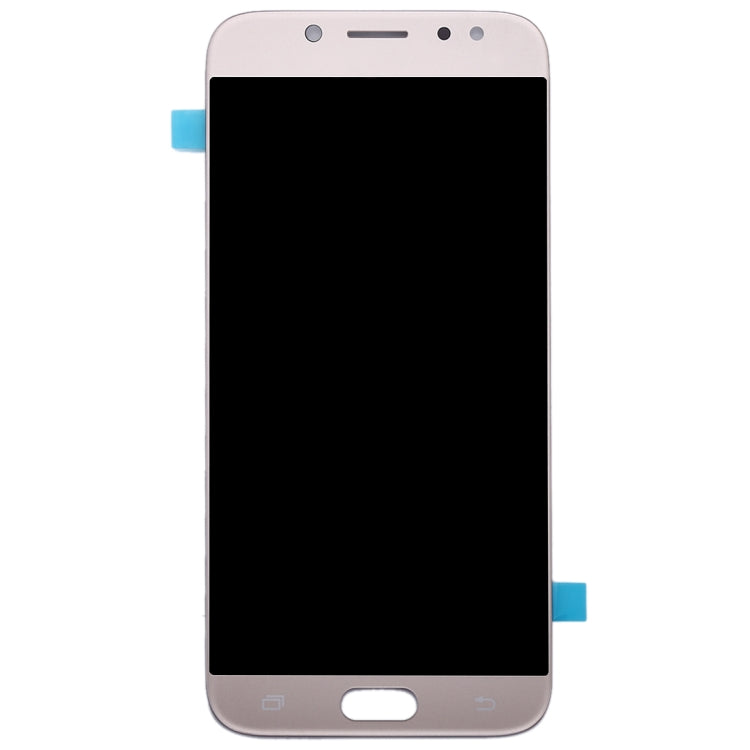 Oled LCD Screen for Galaxy J7 (2017) / J7 Pro, J730F/DS, J730FM/DS with Digitizer Full Assembly (Gold) - LCD Screen by PMC Jewellery | Online Shopping South Africa | PMC Jewellery