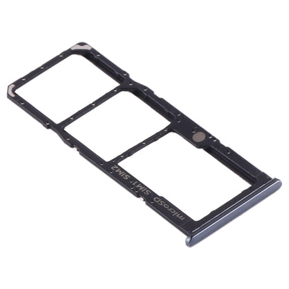 For Samsung Galaxy A30s SIM Card Tray + SIM Card Tray + Micro SD Card Tray (Black) - Card Socket by PMC Jewellery | Online Shopping South Africa | PMC Jewellery