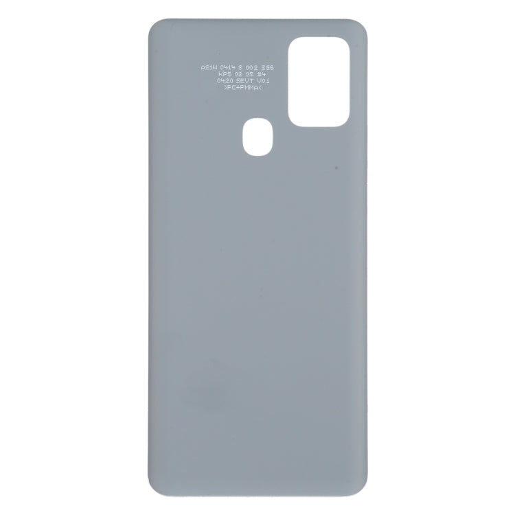 For Samsung Galaxy A21s Battery Back Cover (White) - Back Cover by PMC Jewellery | Online Shopping South Africa | PMC Jewellery
