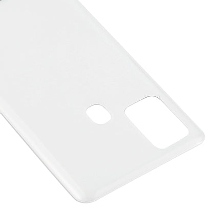 For Samsung Galaxy A21s Battery Back Cover (White) - Back Cover by PMC Jewellery | Online Shopping South Africa | PMC Jewellery