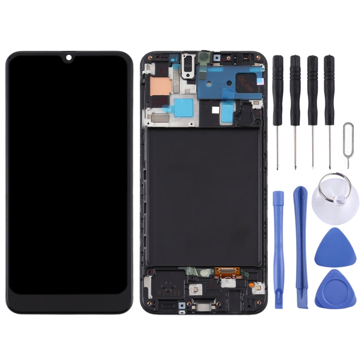 TFT LCD Screen for Samsung Galaxy A50 Digitizer Full Assembly with Frame (Not Supporting Fingerprint Identification)(Black) - LCD Screen by PMC Jewellery | Online Shopping South Africa | PMC Jewellery