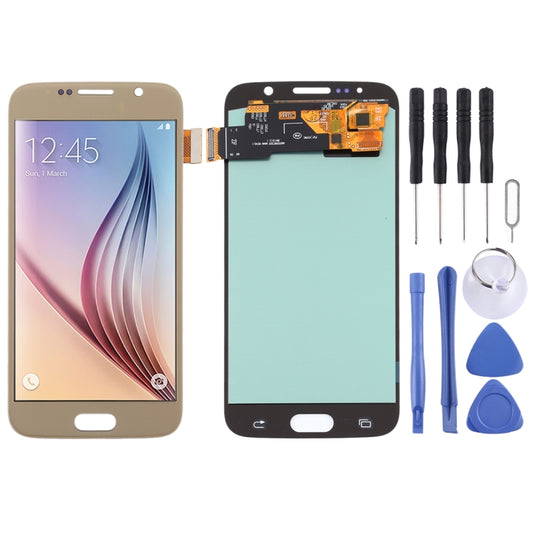 OLED LCD Screen for Samsung Galaxy S6 with Digitizer Full Assembly (Gold) - LCD Screen by PMC Jewellery | Online Shopping South Africa | PMC Jewellery