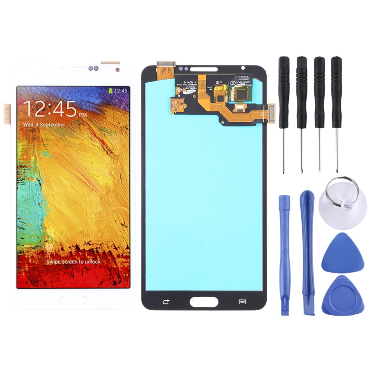 OLED LCD Screen for Galaxy Note 3, N9000 (3G), N9005 (3G/LTE) with Digitizer Full Assembly (White) - Galaxy Note Series Parts by PMC Jewellery | Online Shopping South Africa | PMC Jewellery | Buy Now Pay Later Mobicred