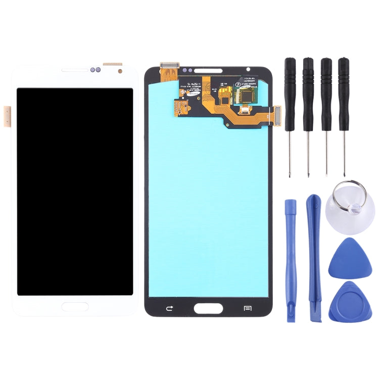 OLED LCD Screen for Galaxy Note 3, N9000 (3G), N9005 (3G/LTE) with Digitizer Full Assembly (White) - Galaxy Note Series Parts by PMC Jewellery | Online Shopping South Africa | PMC Jewellery | Buy Now Pay Later Mobicred