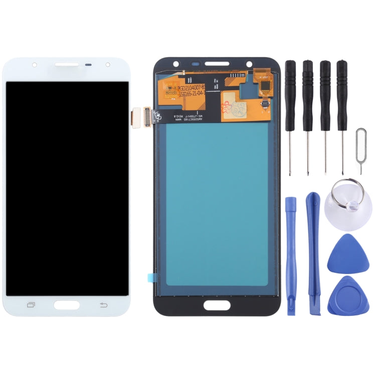 TFT Material LCD Screen and Digitizer Full Assembly for Galaxy J7 Neo / J701, J7 Nxt, J7 Core, J701F/DS, J701M(White) - LCD Screen by PMC Jewellery | Online Shopping South Africa | PMC Jewellery