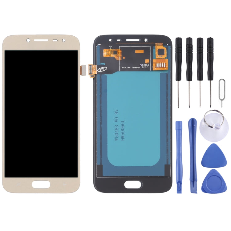 TFT LCD Screen for Galaxy J2 Pro (2018) J250F/DS With Digitizer Full Assembly (Gold) - LCD Screen by PMC Jewellery | Online Shopping South Africa | PMC Jewellery