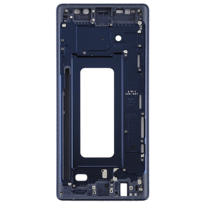 For Galaxy Note9 Front Housing LCD Frame Bezel (Blue) - Frame Bezel Plate by PMC Jewellery | Online Shopping South Africa | PMC Jewellery