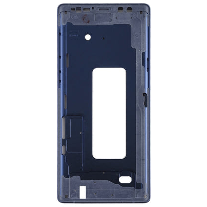 For Galaxy Note9 Front Housing LCD Frame Bezel (Blue) - Frame Bezel Plate by PMC Jewellery | Online Shopping South Africa | PMC Jewellery