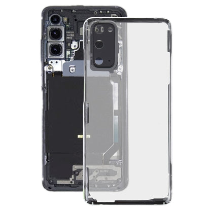 For Samsung Galaxy S20 SM-G980 SM-G980F SM-G980F/DS Glass Transparent Battery Back Cover (Transparent) - Back Cover by PMC Jewellery | Online Shopping South Africa | PMC Jewellery