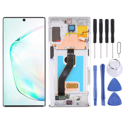 Original LCD Screen for Samsung Galaxy Note10+ 4G/Note10+ 5G SM-N976/N975 Digitizer Full Assembly With Frame (Silver) - LCD Screen by PMC Jewellery | Online Shopping South Africa | PMC Jewellery