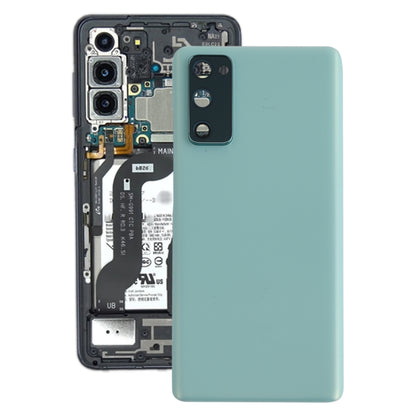 For Samsung Galaxy S20 FE Battery Back Cover with Camera Lens Cover (Blue) - Back Cover by PMC Jewellery | Online Shopping South Africa | PMC Jewellery