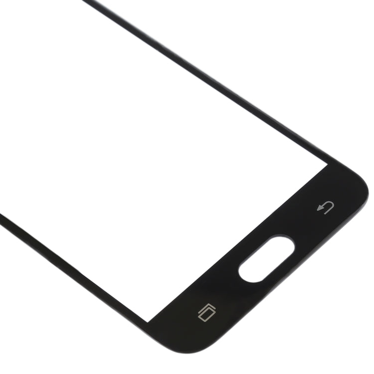 For Samsung Galaxy J5 Prime, On5 (2016), G570F/DS, G570Y 10pcs Front Screen Outer Glass Lens (Black) - Outer Glass Lens by PMC Jewellery | Online Shopping South Africa | PMC Jewellery