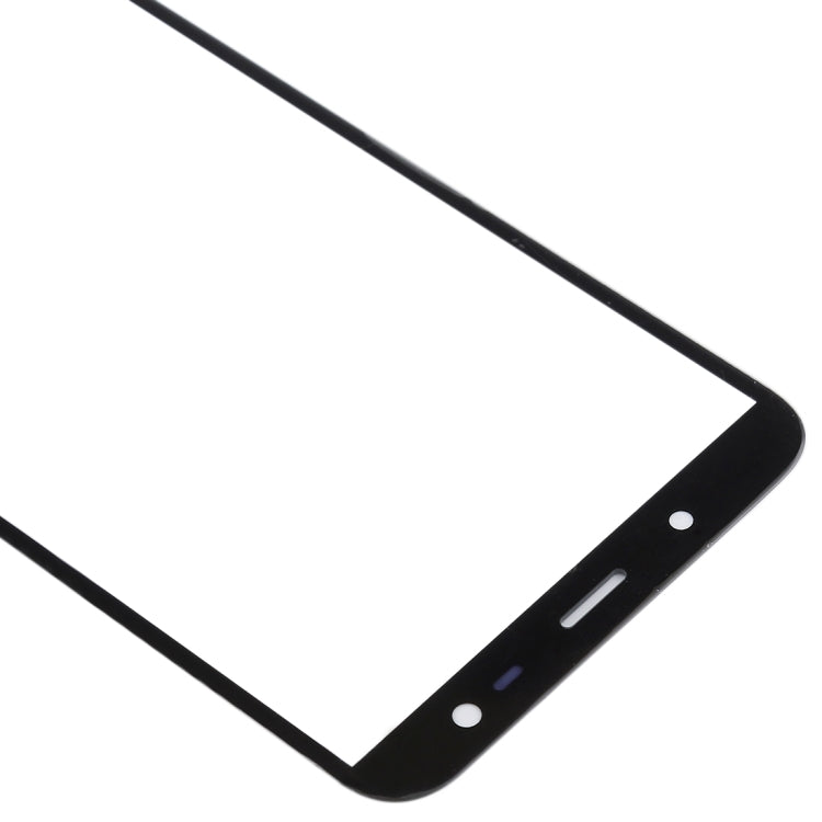 For Samsung Galaxy J6, J600F/DS, J600G/DS  10pcs Front Screen Outer Glass Lens (Black) - Outer Glass Lens by PMC Jewellery | Online Shopping South Africa | PMC Jewellery