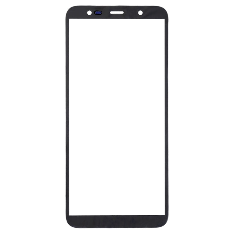 For Samsung Galaxy J8, J810F/DS, J810Y/DS, J810G/DS  10pcs Front Screen Outer Glass Lens (Black) - Outer Glass Lens by PMC Jewellery | Online Shopping South Africa | PMC Jewellery