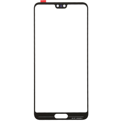 For Huawei P20  10PCS Front Screen Outer Glass Lens (Black) - Outer Glass Lens by PMC Jewellery | Online Shopping South Africa | PMC Jewellery