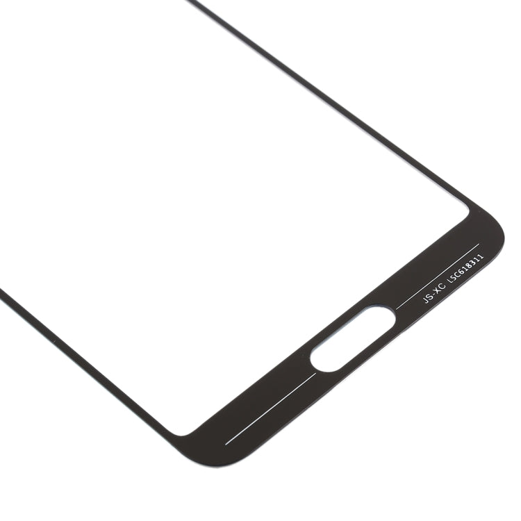 For Huawei P20  10PCS Front Screen Outer Glass Lens (Black) - Outer Glass Lens by PMC Jewellery | Online Shopping South Africa | PMC Jewellery