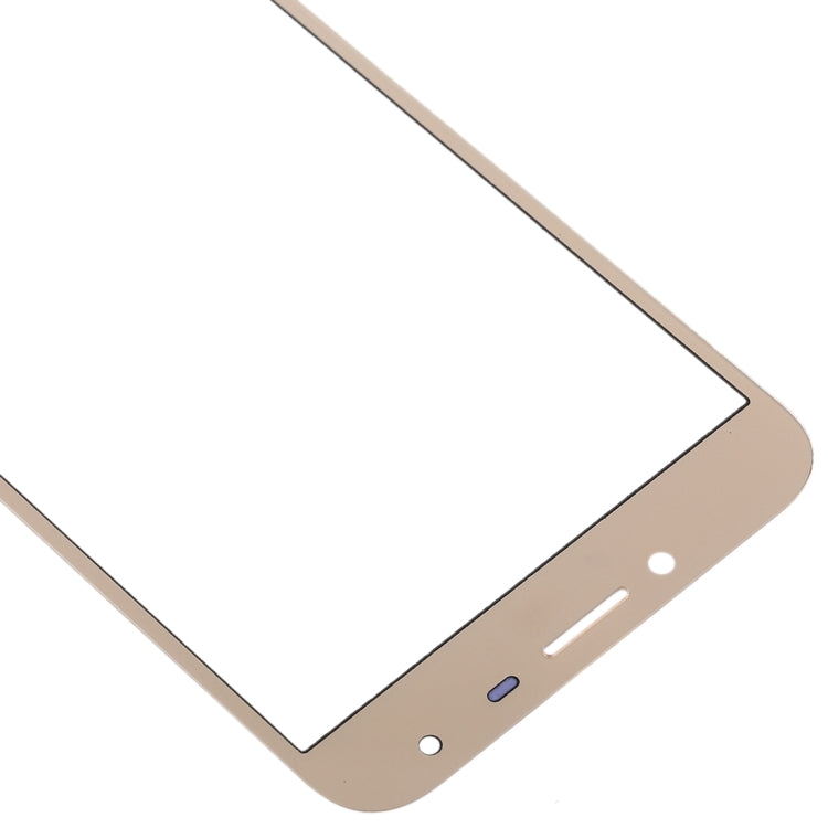 For Samsung Galaxy J4 (2018) 10pcs Front Screen Outer Glass Lens (Gold) - Outer Glass Lens by PMC Jewellery | Online Shopping South Africa | PMC Jewellery