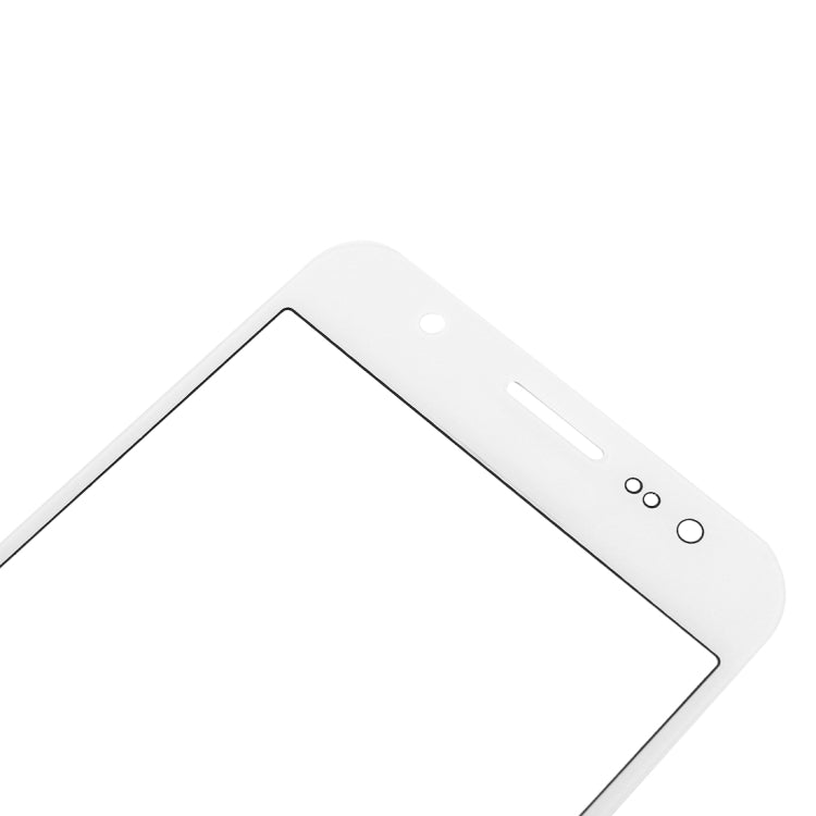 For Samsung Galaxy J5 / J500 10pcs Front Screen Outer Glass Lens (White) - Outer Glass Lens by PMC Jewellery | Online Shopping South Africa | PMC Jewellery