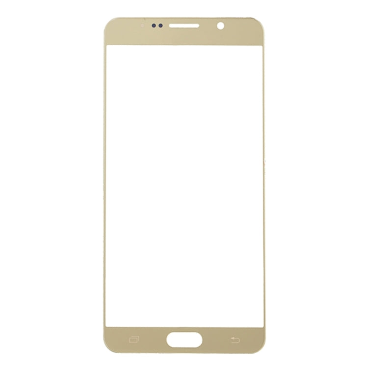 For Samsung Galaxy Note 5  10pcs Front Screen Outer Glass Lens (Gold) - Outer Glass Lens by PMC Jewellery | Online Shopping South Africa | PMC Jewellery