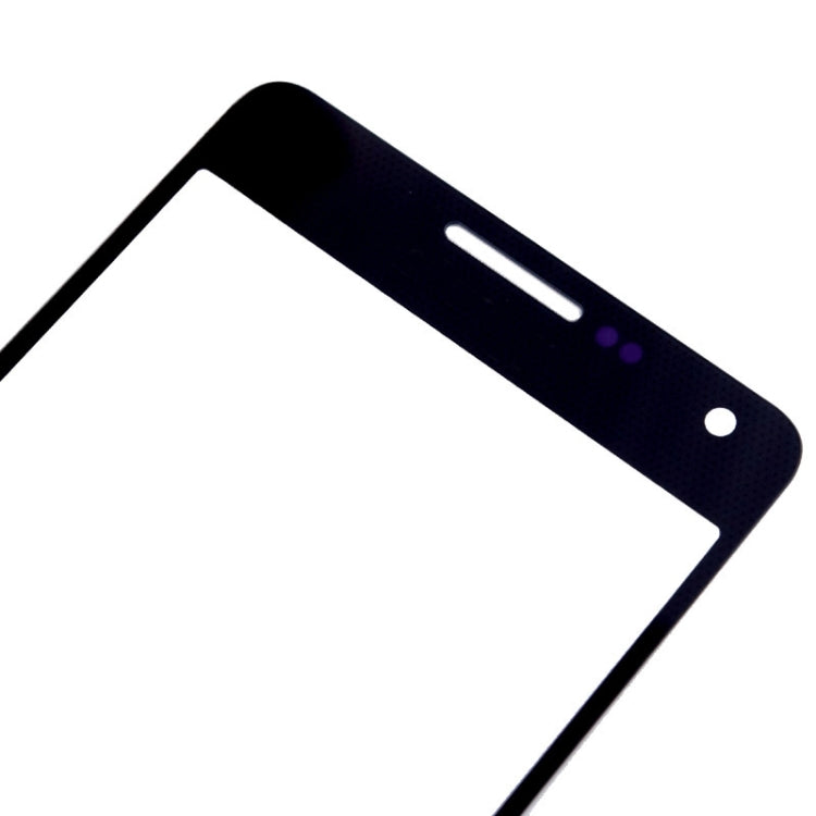 For Samsung Galaxy A5 / A500 10pcs Front Screen Outer Glass Lens (Black) - Outer Glass Lens by PMC Jewellery | Online Shopping South Africa | PMC Jewellery