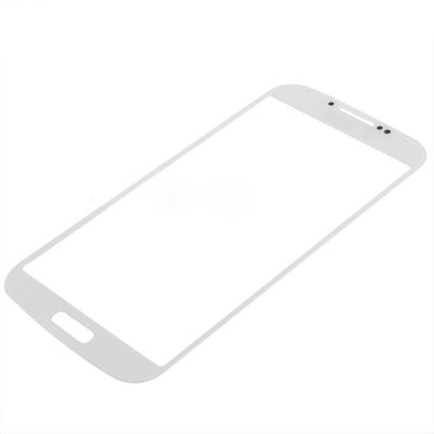 For Samsung Galaxy S IV / i9500 10pcs Front Screen Outer Glass Lens (White) - Outer Glass Lens by PMC Jewellery | Online Shopping South Africa | PMC Jewellery