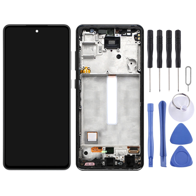 Original Super AMOLED LCD Screen for Samsung Galaxy A52 SM-A526(5G Version) Digitizer Full Assembly With Frame - LCD Screen by PMC Jewellery | Online Shopping South Africa | PMC Jewellery