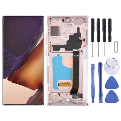 Original Super AMOLED LCD Screen for Samsung Galaxy Note20 Ultra SM-N986(5G Version) Digitizer Full Assembly With Frame (Gold) - LCD Screen by PMC Jewellery | Online Shopping South Africa | PMC Jewellery