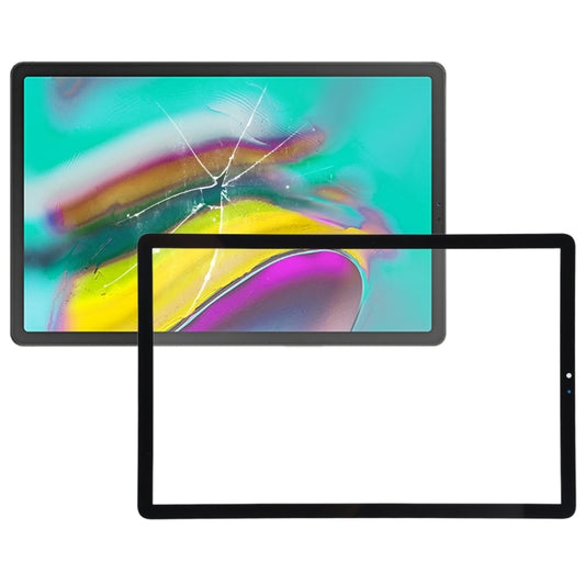 For Samsung Galaxy Tab S5e SM-T720 / SM-T725 Front Screen Outer Glass Lens with OCA Optically Clear Adhesive (Black) - Outer Glass Lens by PMC Jewellery | Online Shopping South Africa | PMC Jewellery