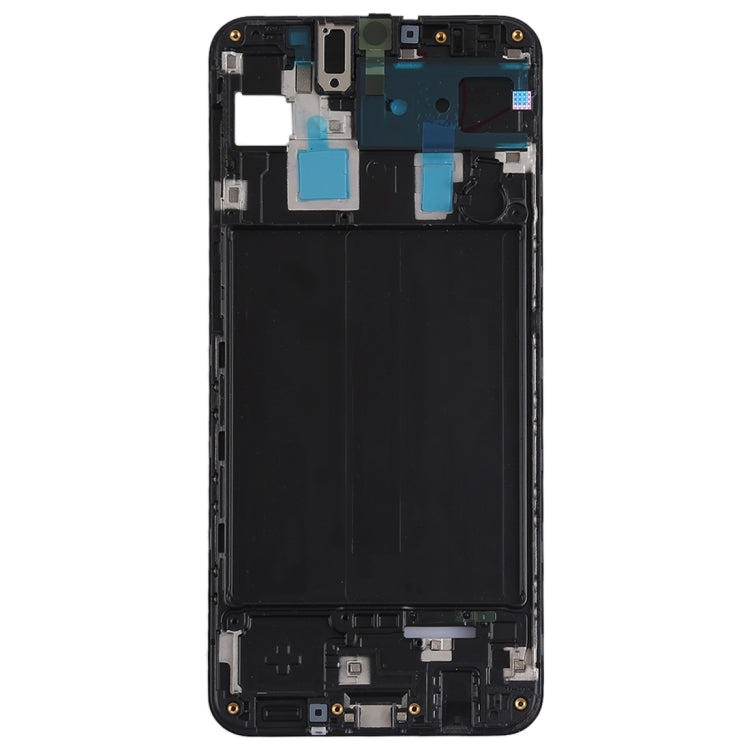 For Galaxy A30, SM-A305F/DS Front Housing LCD Frame Bezel Plate (Black) - Frame Bezel Plate by PMC Jewellery | Online Shopping South Africa | PMC Jewellery