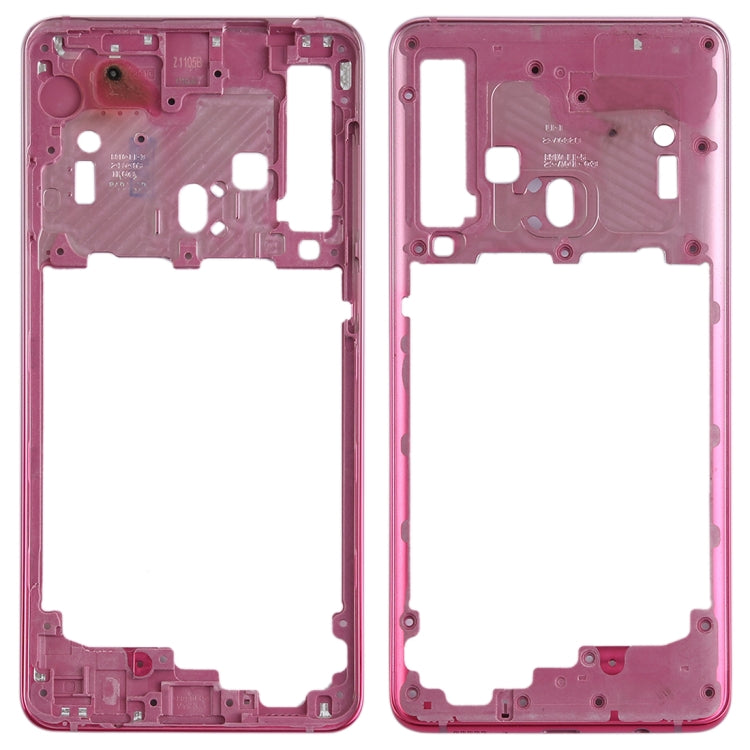 For Galaxy A9 (2018) Middle Frame Bezel Plate (Rose Gold) - Frame Bezel Plate by PMC Jewellery | Online Shopping South Africa | PMC Jewellery