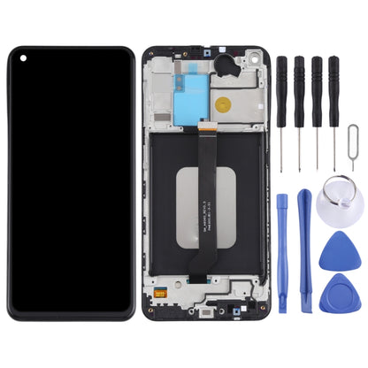 Original LCD Screen for Samsung Galaxy A60 SM-A606 Digitizer Full Assembly with Frame (Black) - LCD Screen by PMC Jewellery | Online Shopping South Africa | PMC Jewellery