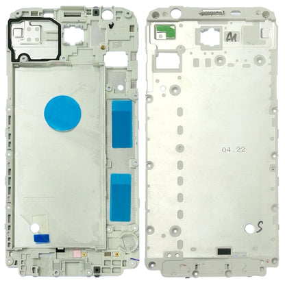 For Galaxy J7 V / J7 Perx / J727V / J727P Front Housing LCD Frame Bezel Plate (White) - Frame Bezel Plate by PMC Jewellery | Online Shopping South Africa | PMC Jewellery