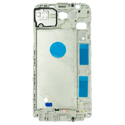 For Galaxy J7 V / J7 Perx / J727V / J727P Front Housing LCD Frame Bezel Plate (White) - Frame Bezel Plate by PMC Jewellery | Online Shopping South Africa | PMC Jewellery