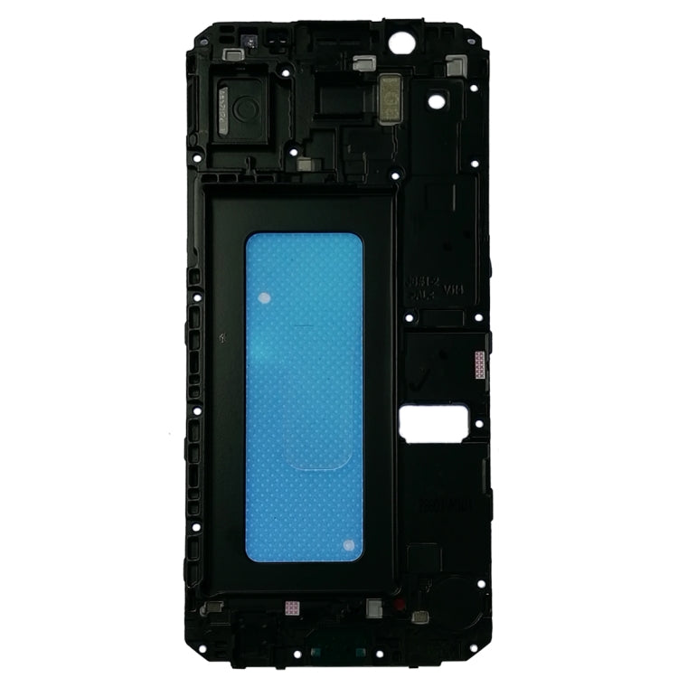 For Galaxy On6 / J6 / J600 Front Housing LCD Frame Bezel Plate (Black) - Frame Bezel Plate by PMC Jewellery | Online Shopping South Africa | PMC Jewellery