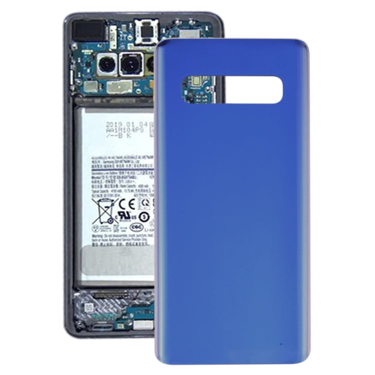 For Galaxy S10 SM-G973F/DS, SM-G973U, SM-G973W Original Battery Back Cover (Blue) - Back Cover by PMC Jewellery | Online Shopping South Africa | PMC Jewellery