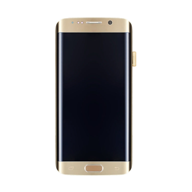 Original LCD Display + Touch Panel with Frame for Galaxy S6 Edge+ / G928F(Gold) - LCD Screen by PMC Jewellery | Online Shopping South Africa | PMC Jewellery