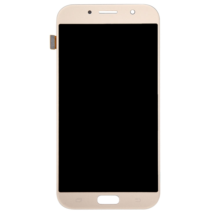 Original Super AMOLED LCD Screen for Galaxy A7 (2017), A720F, A720F/DS with Digitizer Full Assembly (Gold) - LCD Screen by PMC Jewellery | Online Shopping South Africa | PMC Jewellery