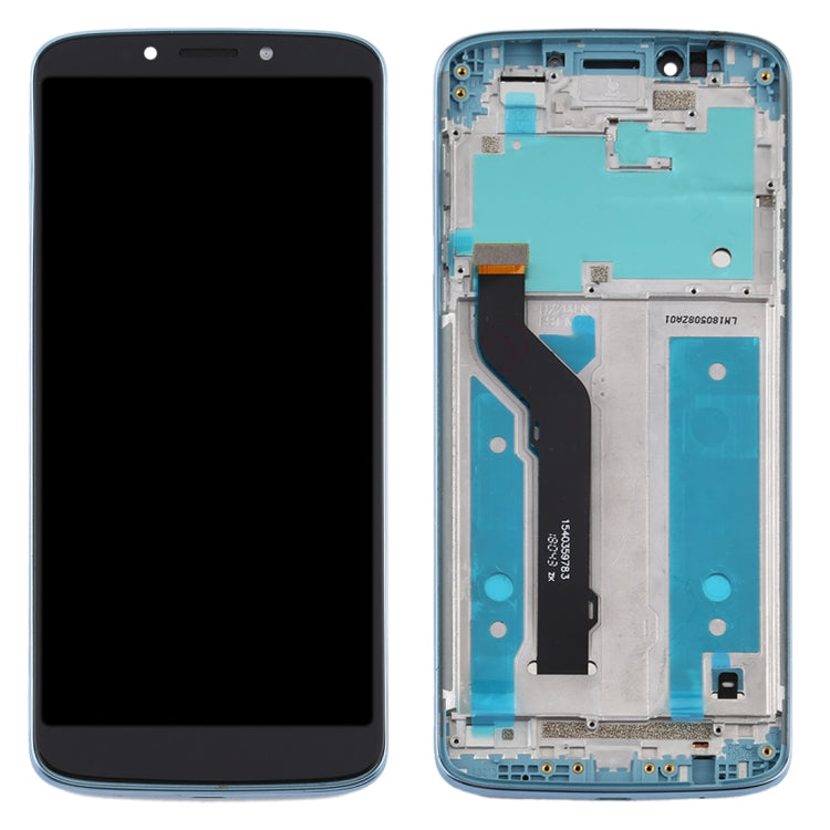 TFT LCD Screen for Motorola Moto E5 Plus Digitizer Full Assembly with Frame(Blue) - free shipping - PMC TechLife - Order now!