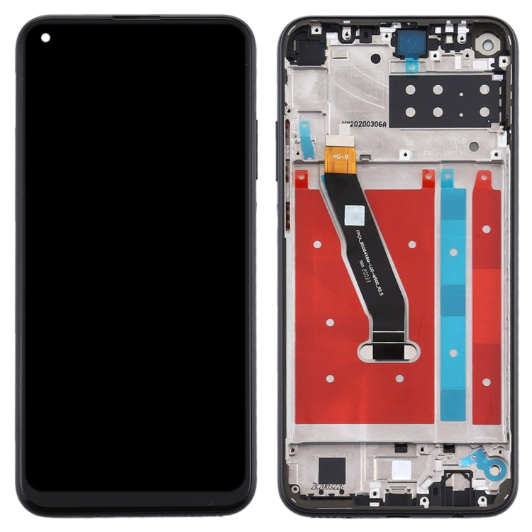 OEM LCD Screen for Huawei P40 Lite E Digitizer Full Assembly with Frame(Black) - LCD Screen by PMC Jewellery | Online Shopping South Africa | PMC Jewellery