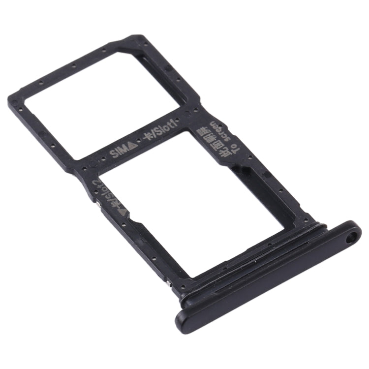 SIM Card Tray + SIM Card Tray / Micro SD Card Tray for Huawei Y9s(Black) - free shipping - PMC TechLife - Order now!