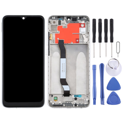 TFT LCD Screen for Xiaomi Redmi Note 8T Digitizer Full Assembly with Frame(Silver) - LCD Screen by PMC Jewellery | Online Shopping South Africa | PMC Jewellery