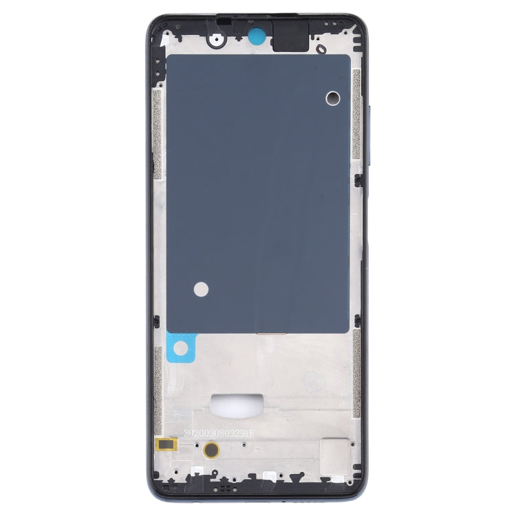 Front Housing LCD Frame Bezel Plate for Xiaomi Poco X3 / Poco X3 NFC M2007J20CG / M2007J20CT(Black) - LCD Related Parts by PMC Jewellery | Online Shopping South Africa | PMC Jewellery