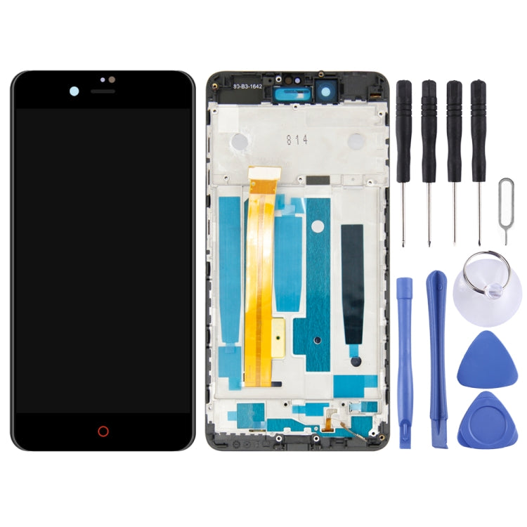 OEM LCD Screen for ZTE Nubia Z11 Mini S NX549J  Digitizer Full Assembly with Frame（Black) - For ZTE by PMC Jewellery | Online Shopping South Africa | PMC Jewellery