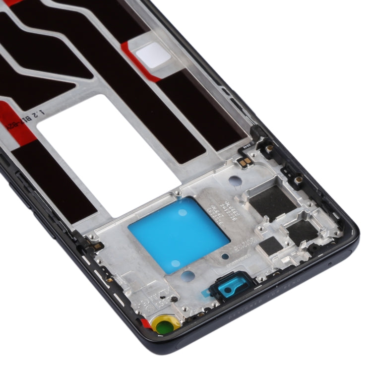 For OPPO Reno5 Pro 5G PDSM00, PDST00, CPH2201 Original Front Housing LCD Frame Bezel Plate (Black) - Frame Bezel Plate by PMC Jewellery | Online Shopping South Africa | PMC Jewellery