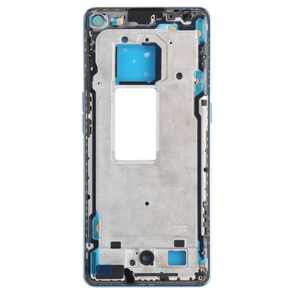 For OPPO Reno5 Pro 5G PDSM00, PDST00, CPH2201 Original Front Housing LCD Frame Bezel Plate (Blue) - Frame Bezel Plate by PMC Jewellery | Online Shopping South Africa | PMC Jewellery