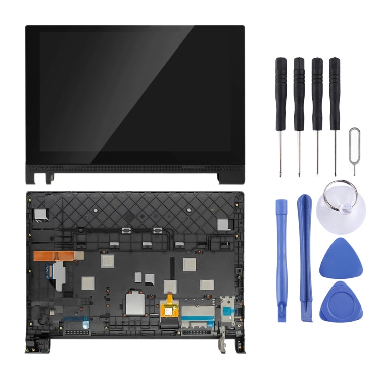 OEM LCD Screen for Lenovo YOGA Tab 3 10.1 YT3-X50F YT3-X50  Digitizer Full Assembly With Frame (Black) - LCD Screen by PMC Jewellery | Online Shopping South Africa | PMC Jewellery