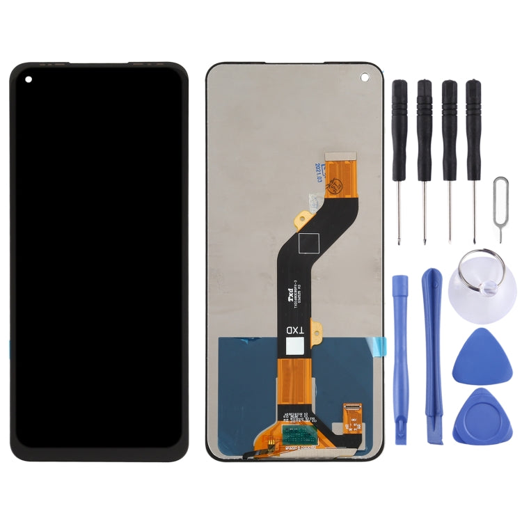 TFT LCD Screen for Tecno Spark 6 KE7 with Digitizer Full Assembly - free shipping - PMC TechLife - Order now!
