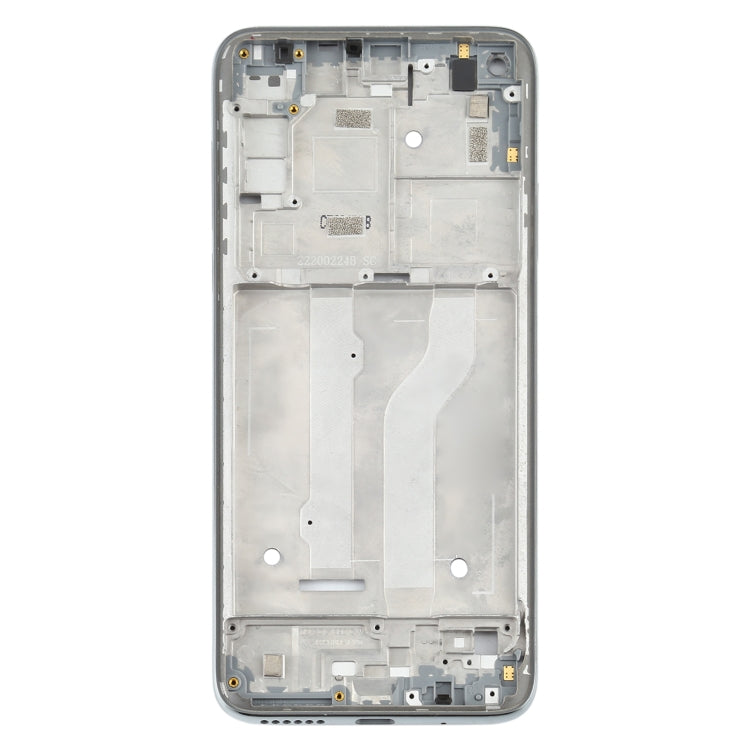 Front Housing LCD Frame Bezel Plate for Motorola Moto G Fast (Silver) - Frame Bezel Plate by PMC Jewellery | Online Shopping South Africa | PMC Jewellery